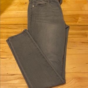Old navy grey skinny jeans
